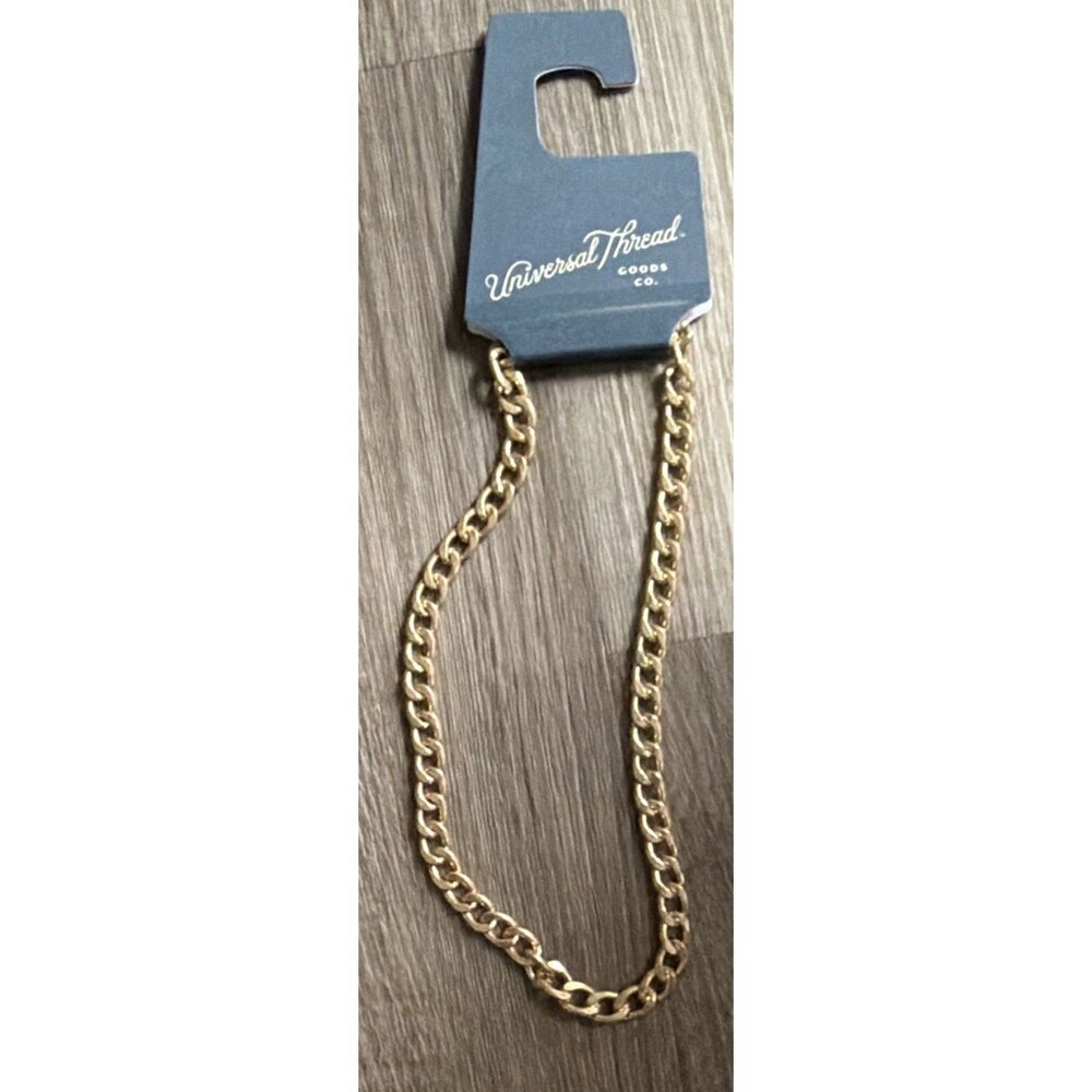 Women's Universal Threads Gold Chain Necklace 8in NWT
